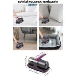 Robo S5 Pro Yeni Model Şarjlı El Süpürgesi 10.000PA Yüksek Emiş Gücü Ile En Güçlüsü - Görsel 5