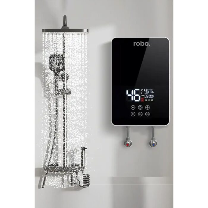 110001177775646.jpg Robo Dijital Akıllı Şofben - (Duş Başlığı Hediyeli) - Görsel 1