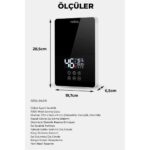 Robo Dijital Akıllı Şofben - (Duş Başlığı Hediyeli) - Görsel 5