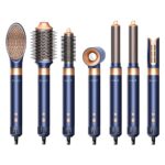 Icotech HS60 Mavi 7 In 1 Multi Styler Saç Şekillendirici Saç Maşası Hava Üflemeli Saç Şekillendirici - Görsel 2