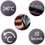 Remington Saç Düzleştirici - Hızlı Isınma, Hafıza Özelliği, 110 mm Kılavuz Seramik Plaka, 150-235°C Arasında Ayarlanabilir Isı - Görsel 5