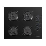 Luxell 88 Lt Süper Kristal Siyah Cam Ankastre Set - Görsel 3