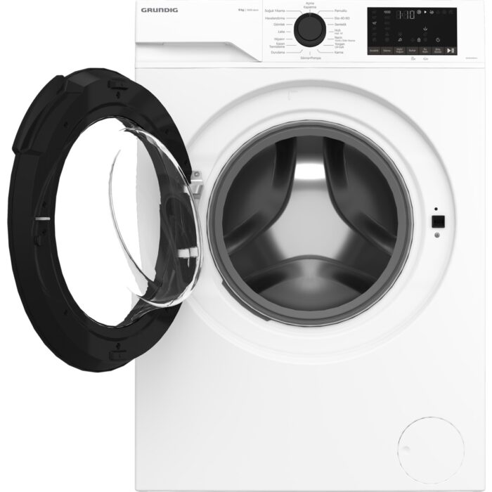 Grundig GPWM 91613 A 1000 Devir 9 kg Çamaşır Makinesi - Görsel 4