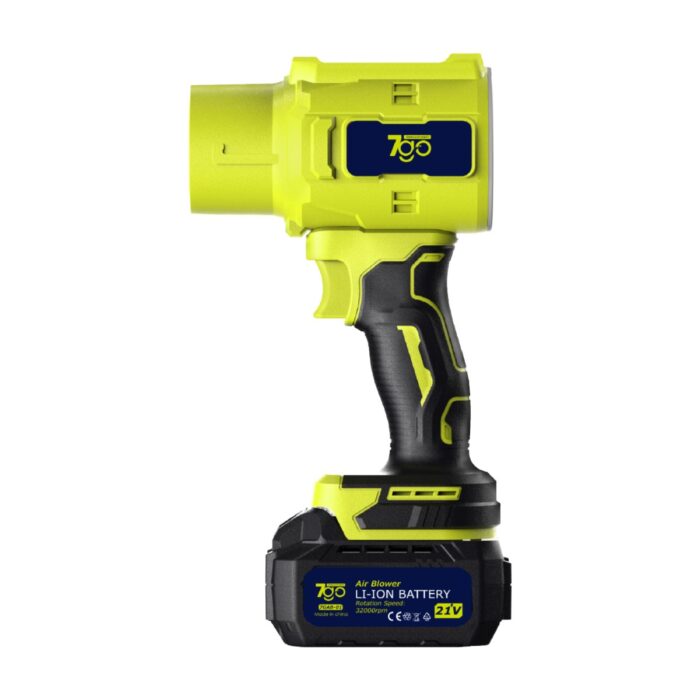 7go 7GAB01 21V Kablosuz Hava Üfleyici | 32.000RPM Turbo Fan, 12.000MAH Batarya, Bahçe & Araç Kurutma, Toz Temizleme - Görsel 2