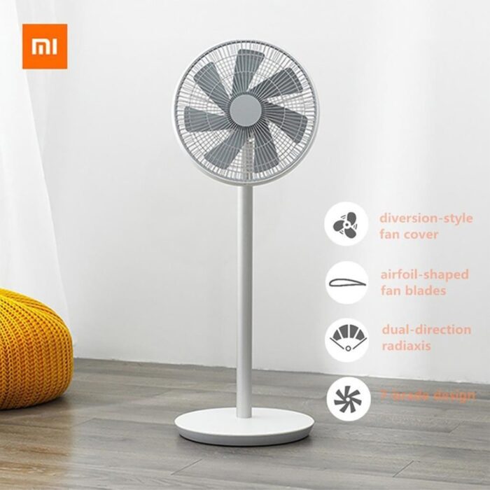 110001181780677.jpg Xiaomi Mi Smart Standing Fan 2 Lite Vantilatör - Beyaz - 45 Watt - Görsel 1