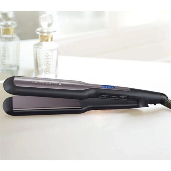 Remington S5525 Pro-Seramik Geniş Plaka Extra Saç Düzleştirici - Siyah - Görsel 2