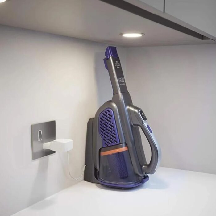 Black & Decker BHHV520BFP-QW 18V Şarjlı Standard Girişli Pet Başlıklı Uzayabilen El Süpürgesi - Görsel 3