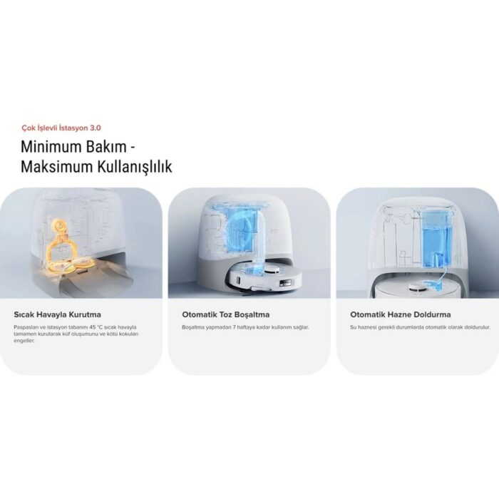 Roborock Qrevo Curv Akıllı Robot Süpürge - Görsel 5