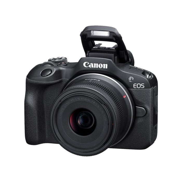 Canon Eos R100 + 18-45MM Lens Travel Kit Aynasız Fotoğraf Makinesi - Görsel 2