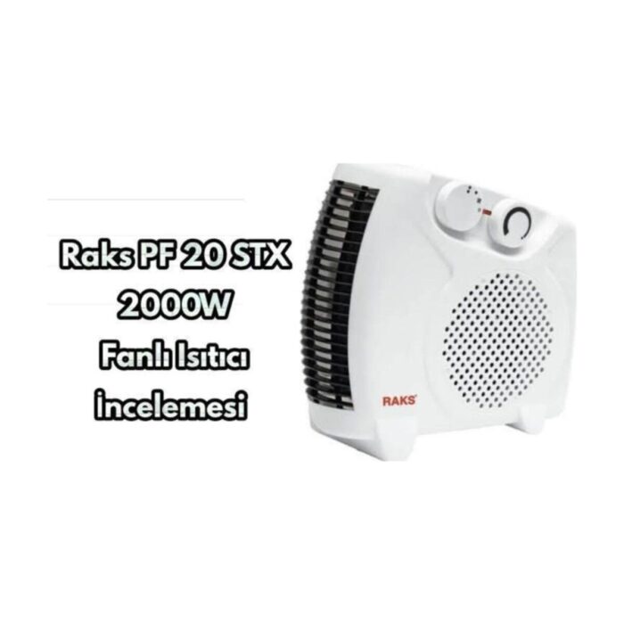 Raks PF 20 STX 2000W Fanlı Isıtıcı – İç Mekan Kullanımına Uygun, Termik Kesicili, Soğuk Üfleme ve 2 Kademeli Isıtma - Görsel 3