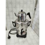 Aldente 4.5 L Elektrikli Semaver – Gri Paslanmaz Çelik Gövde, Sıcak Tutma ve Enerji Tasarrufu Özellikli - Görsel 3