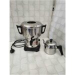 Aldente 4.5 L Elektrikli Semaver – Gri Paslanmaz Çelik Gövde, Sıcak Tutma ve Enerji Tasarrufu Özellikli - Görsel 4