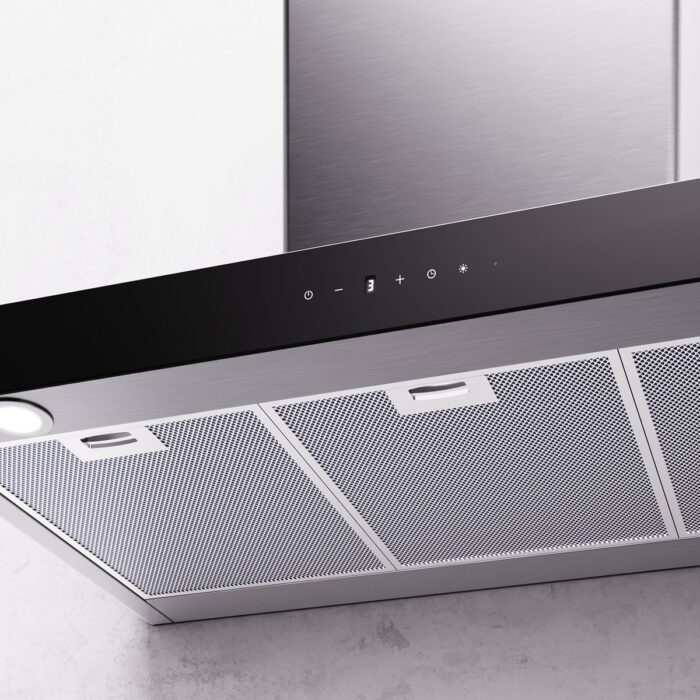 Kügerr F10 90 cm Inox Sessiz Davlumbaz - Görsel 2