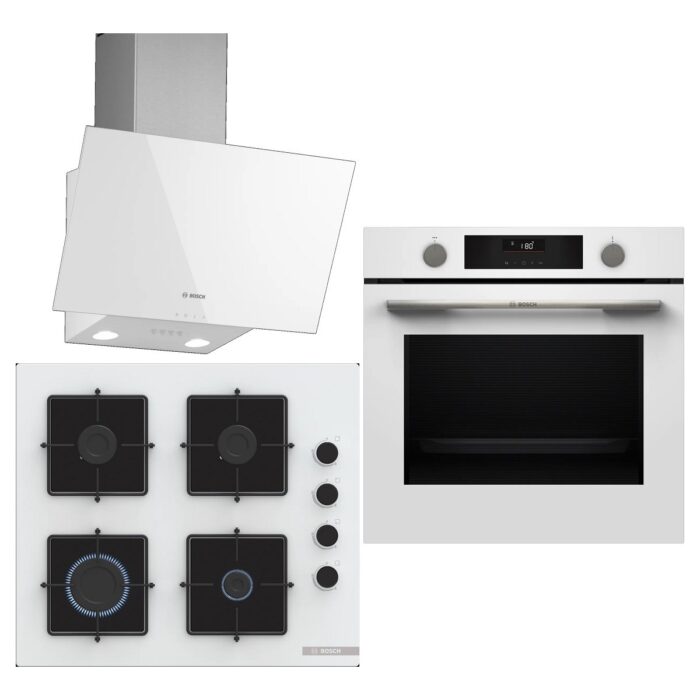 110001185422609.jpg Bosch Beyaz 3 Lü Ankastre Set 343 ( HUA736EV0T - POP6C2P30O - DWK63PJ20T ) - Buhar Destekli - Görsel 1