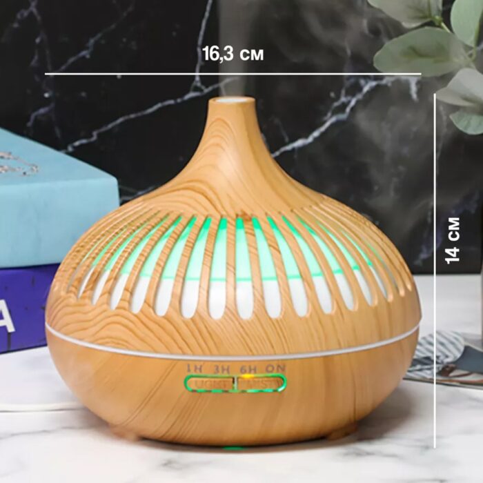 Bood Technology Hava Nemlendirici Vazo LED Lamba Aroma Difüzörü Koku Giderici Oda Kokusu Buhar Makinesi - Görsel 3