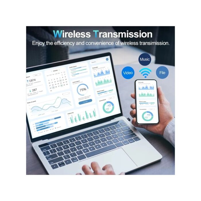 Anunnaki USB Bluetooth Dongle Pc Laptop Kablosuz Bluetooth 5.4 Adaptör V5.4 Bluetooth Aparatı - Görsel 5