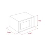 Teka Mwe FS20 G Wh Mikrodalga Fırın - Görsel 4