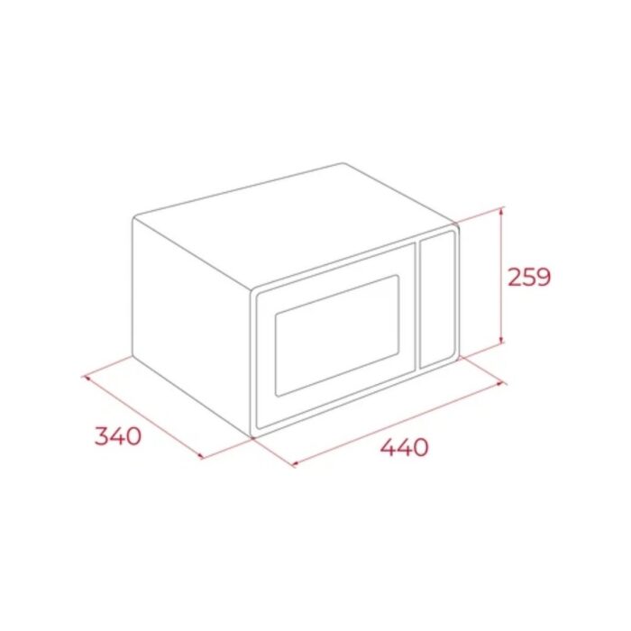 Teka Mwe FS20 G Wh Mikrodalga Fırın - Görsel 4