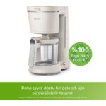 Philips ECO Conscious Edition Filtre Kahve Makinesi 1,2 L, 15 Fincan Kapasiteli, Otomatik Kapanma ve Cam Sürahi - Görsel 2