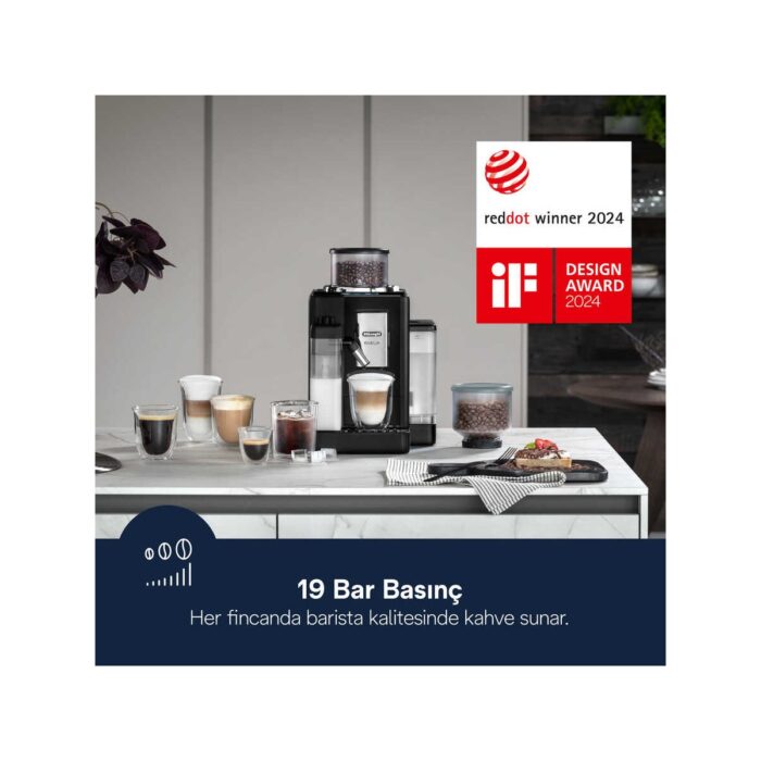 DeLonghi Rivelia Kahve Makinesi EXAM440.55.B - Görsel 2