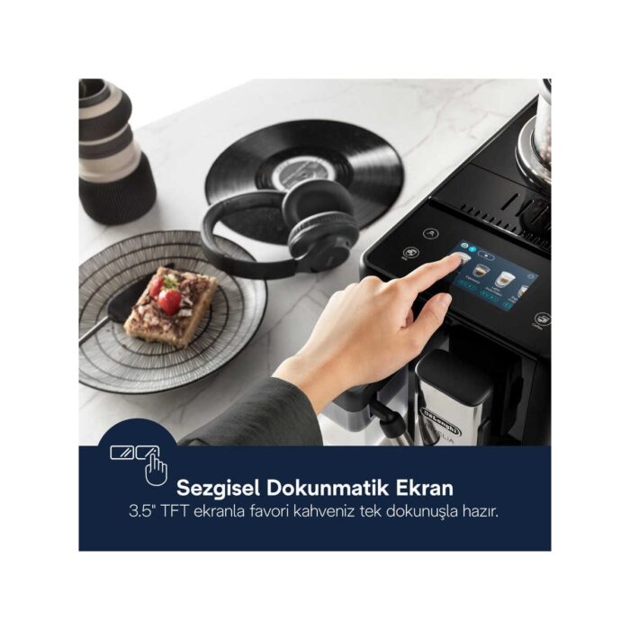 DeLonghi Rivelia Kahve Makinesi EXAM440.55.B - Görsel 4