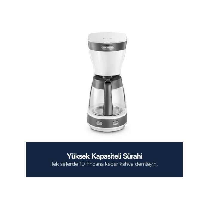 DeLonghi Icm 16210.WS Filtre Kahve Makinesi - Görsel 2