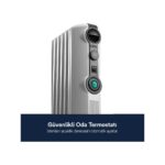 DeLonghi Radia S Comf 2500W 12 Dilim Beyaz Yağlı Radyatör Güvenli Isıtma Özelliği - Görsel 2