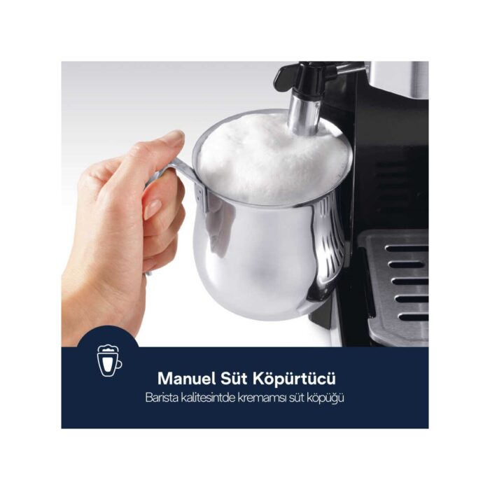 DeLonghi Combi Kahve Makinesi  1.2 lt BCO 421.S - Görsel 4