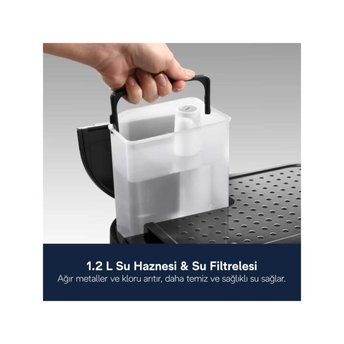 DeLonghi Combi Kahve Makinesi  1.2 lt BCO 421.S - Görsel 5