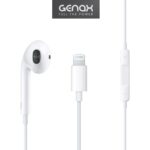 Genax Tak Çalıştır Lightning Kulaklık Yüksek Performans | Mikrofonlu Lightning Kablolu Kulaklık, Tak Çalıştır, Dayanıklı Kablo, Net ve Dengeli Ses Performansı - Görsel 3