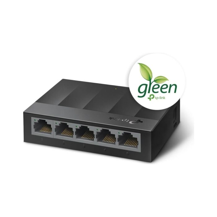TP-Link LS1005G 5 port 10-100-1000 Mbps Switch Plastik Kasa - Görsel 2