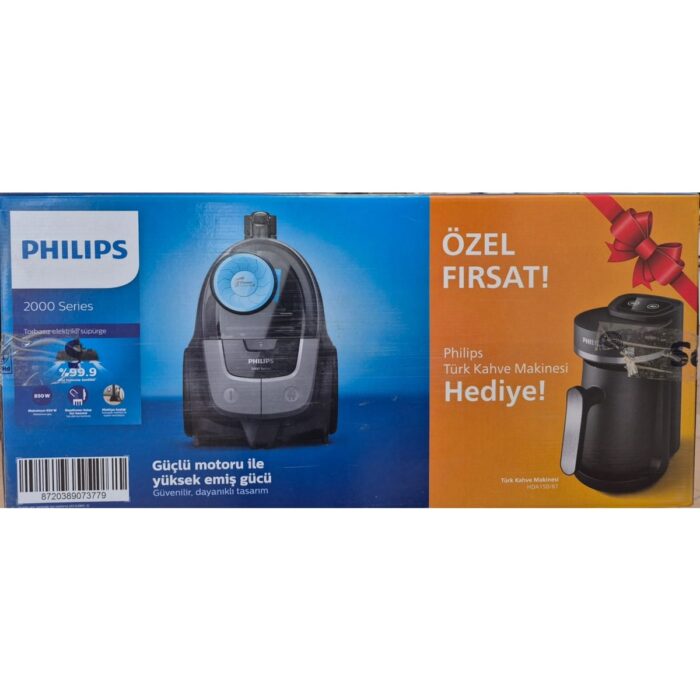 110001194879300.jpg Philips Phılıps XB2142/10-HDA150/61 Torbasız Türk Kahve Makinesi Hediyeli - Görsel 1
