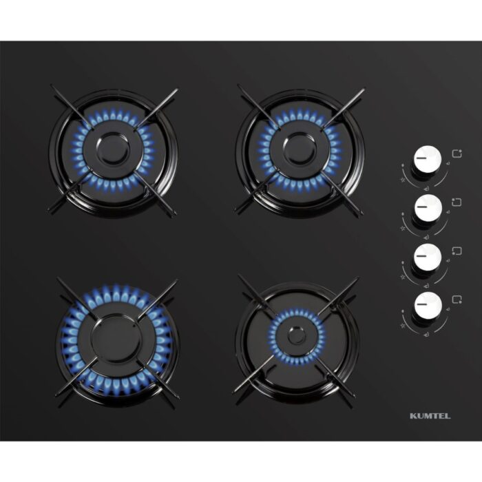 Kumtel Siyah Aspiratörlü Kristal Ankastre Set (B66 - SF2 (MT) + KO-40TAHDF + DS6-905S) - Görsel 3