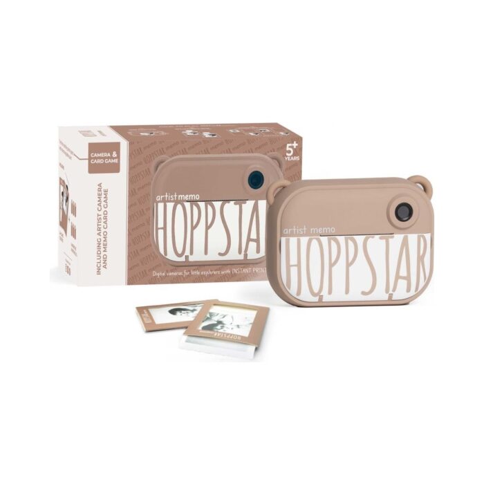 Hoppstar Artist Memo Dijital Çocuk Kamerası ve Hafıza Oyunu - Açık Kahve 12474 - Görsel 2