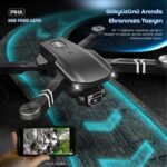 Piha S65 Free Lıte – 2 Batarya, 30 Dakika Uçuş, 1080P Çift Esc Kamera, Fırçasız Motorlu Drone/app Kontrolü - Görsel 2