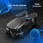 Piha S65 Free Lıte – 2 Batarya, 30 Dakika Uçuş, 1080P Çift Esc Kamera, Fırçasız Motorlu Drone/app Kontrolü - Görsel 3