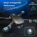Piha S65 Free Lıte – 2 Batarya, 30 Dakika Uçuş, 1080P Çift Esc Kamera, Fırçasız Motorlu Drone/app Kontrolü - Görsel 4