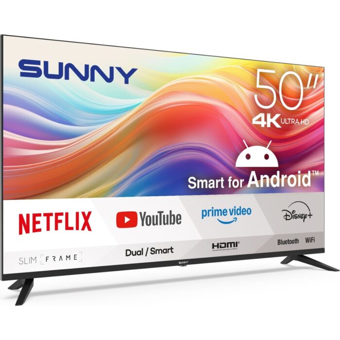 Sunny SN50LEDH6886 50" 127 Ekran Uydu Alıcılı 4K Ultra HD Android LED TV - Görsel 2