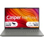 Casper Nirvana X650 Intel Core i5 13420H 16GB 500GB SSD Freedos 15.6" Taşınabilir Bilgisayar X650.1342-BV00X-G-F