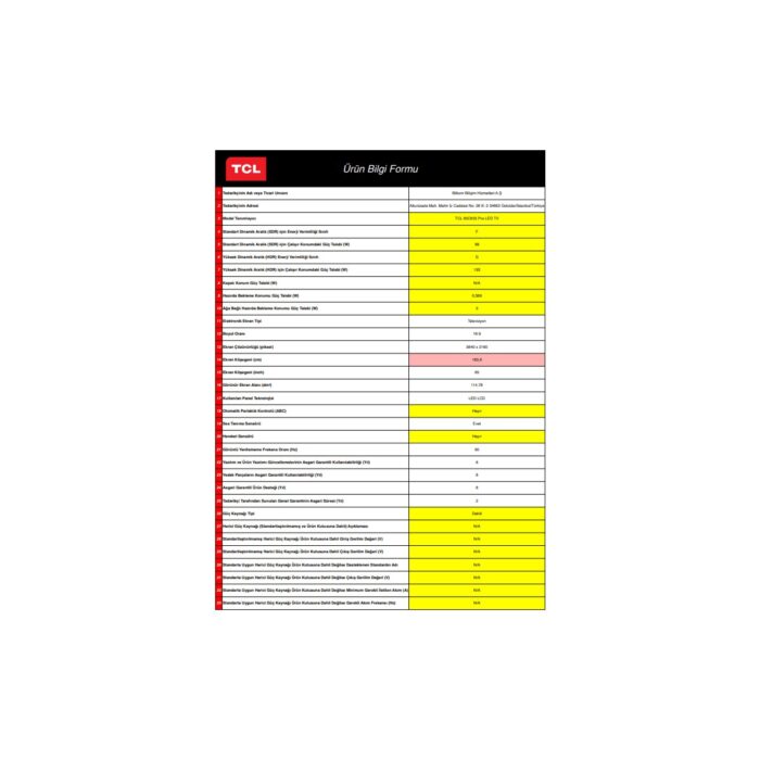 TCL 65C655PRO 65'' 164 Ekran Dahili Uydu Alıcılı 4K Ultra HD QLED TV - Görsel 4