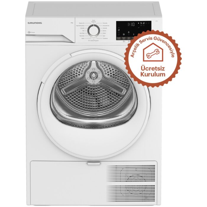 Grundig GDH 86 A+ 8 KG Çamaşır Kurutma Makinesi - Görsel 1