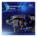 Piha S85 Free Pro – 2 Batarya, 40 Dakika Uçuş, 1080P Çift Esc Kamera, Fırçasız Motorlu Drone - Görsel 4