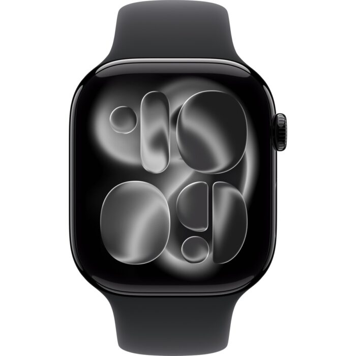 Apple Watch Series 11 Gps, 42 mm Simsiyah Alüminyum kasa ve Siyah Spor kordon - m/l - Görsel 2