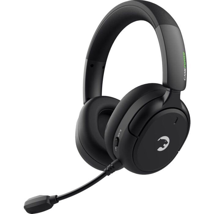 Gamepower Aero Ultra Siyah Triple Mode (Kablosuz/Bluetooth/2.4G) Gaming (Oyuncu) Kulaklık - Görsel 1