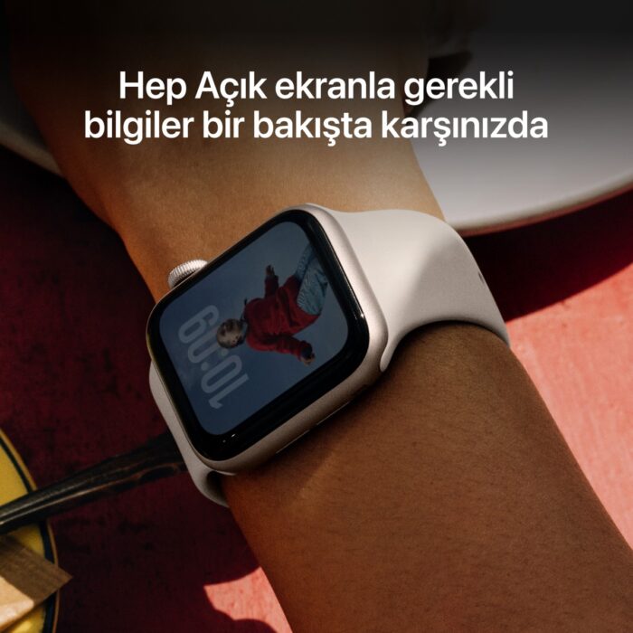 Apple Watch Se 3 Gps, 40 mm Gece yarısı Alüminyum kasa ve Gece yarısı Spor kordon - m/l - Görsel 5