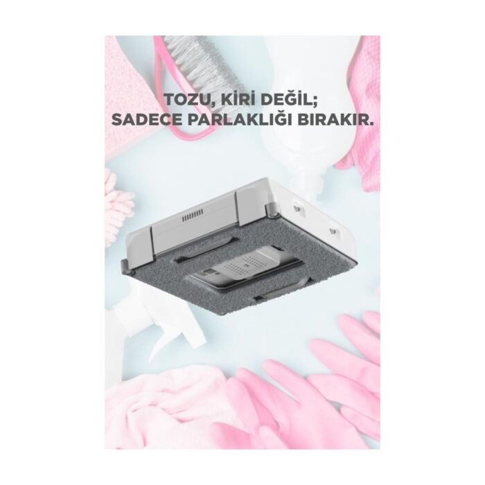 Torima Hutt Cam Temizleme Robotu Bezi 4lü Set A1 Uyumlu Mikro Fiber Yedek Bezi - Görsel 2