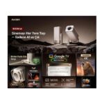 Vankyo Aurzen Boom Air Android Google Tv 4K Destekli Projeksiyon Cihazı +HDR10+TOF Auto Focus+Auto Keystone+6g Wifi+6.1bt+Dolby Ses Sistemi+Powerbank Desteği - Ps5/ps4/xbox - Görsel 2