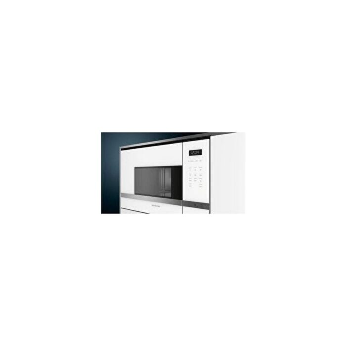 Siemens Sıemens Mikrodalga Ankastre BF525LMW0 Beyaz 800W - Görsel 3