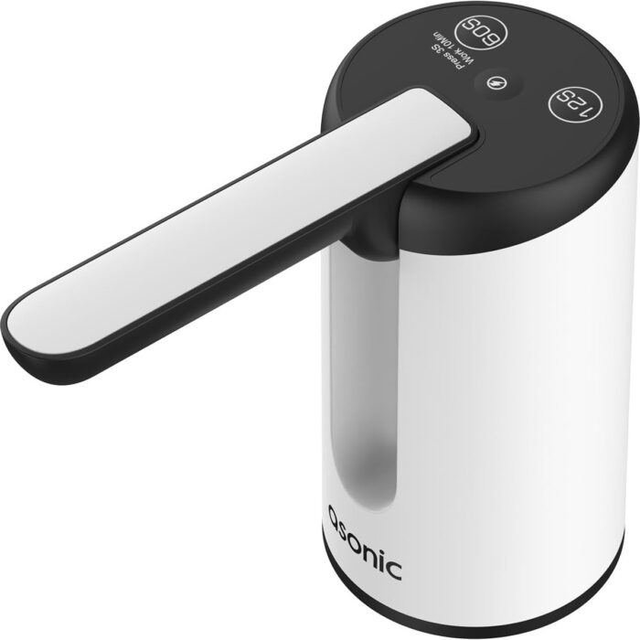 110001207784960.jpg Storemax Asonic SP21 USB Şarj Edilebilir Çift Düğmeli Mini Su Pompası 1200MAH Pilli - Görsel 1