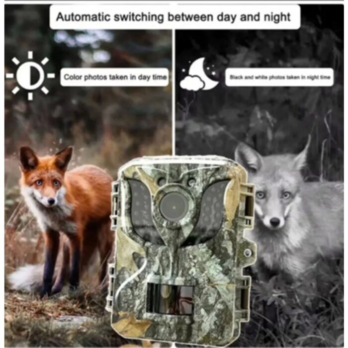 Hayat Store Fotokapan Kamera 16MP Full Hd 1080P Gece Görüşlü 2 Inç LCD Ekran Su Geçirmez - Lisinya - Görsel 2